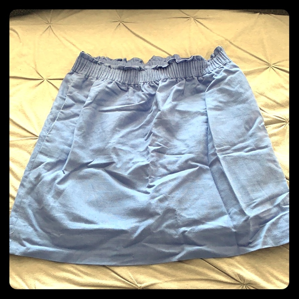 J Crew Ruffle Skirt